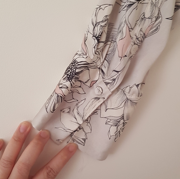 Sportscraft Floral Liberty Silk Shirt Button Down - Picture 9 of 9